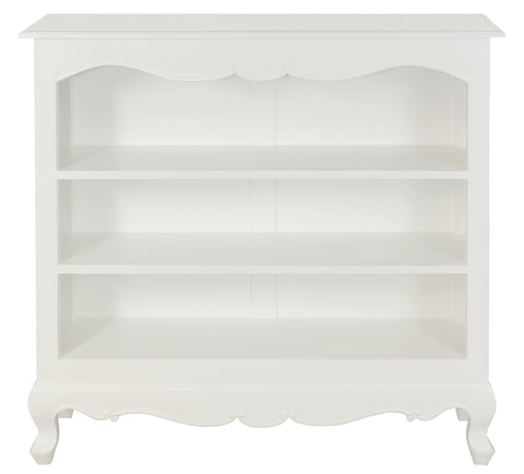 Queen Anne Solid Mahogany Timber Bookcase - Small