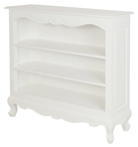 Queen Anne Solid Mahogany Timber Bookcase - Small