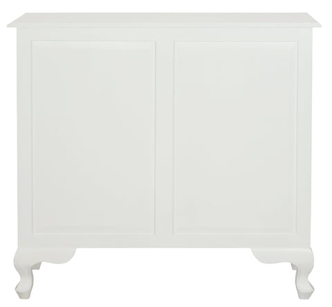 Queen Anne Solid Mahogany Timber Bookcase - Small