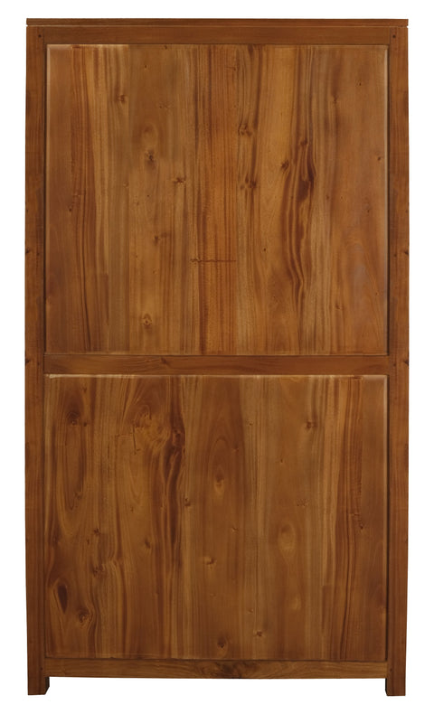 Amsterdam Bookcase Wide (Light Pecan)