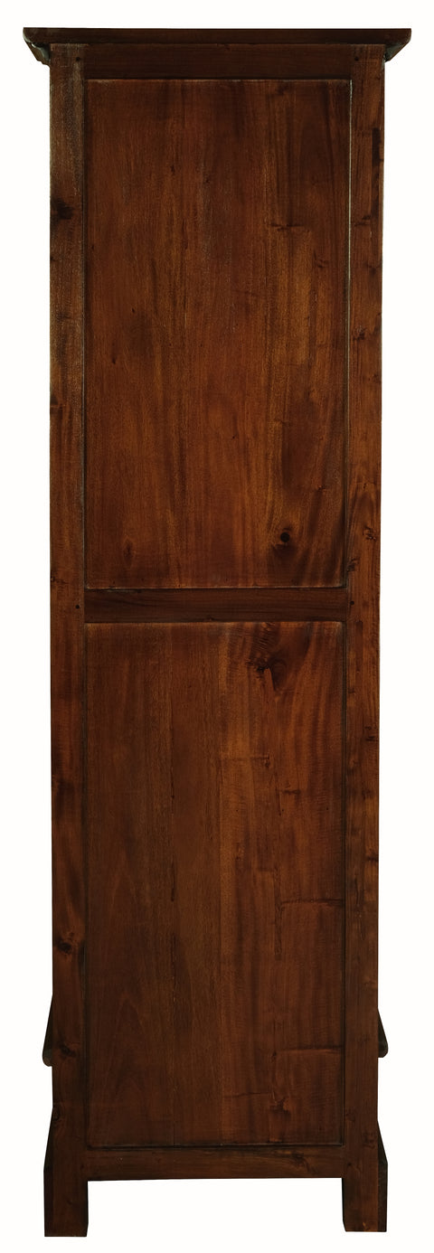 Tasmania 1 Drawer Solid Maohgany Timber Bookcase (Mahogany)