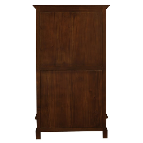 Tasmania 2 Drawer Solid Mahogany Timber Bookcase (Mahogany)