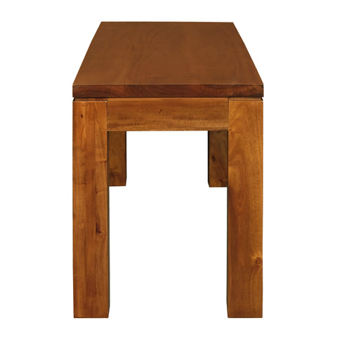 Amsterdam Solid Mahogany Bench 120 x 35cm