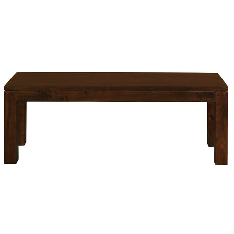 Amsterdam Solid Mahogany Bench 120 x 35cm
