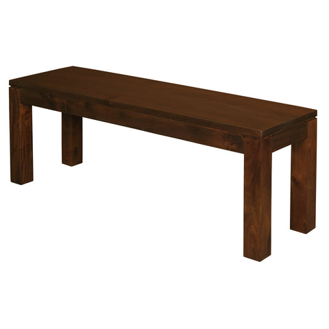 Amsterdam Solid Mahogany Bench 120 x 35cm