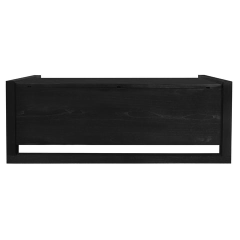 Jasper Blanket Box/Storage Bench (Black)
