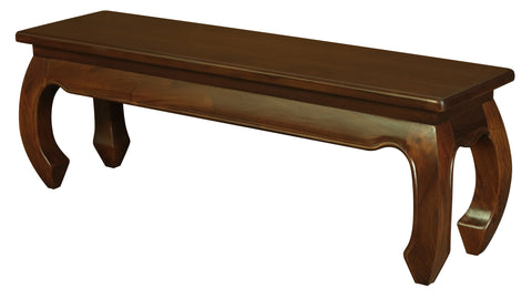 Dynasty Opium Leg Bench 128 x 35 cm