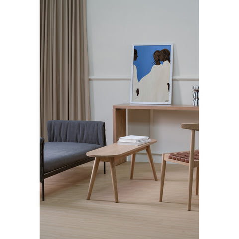 Huntley Solid Oak Bench
