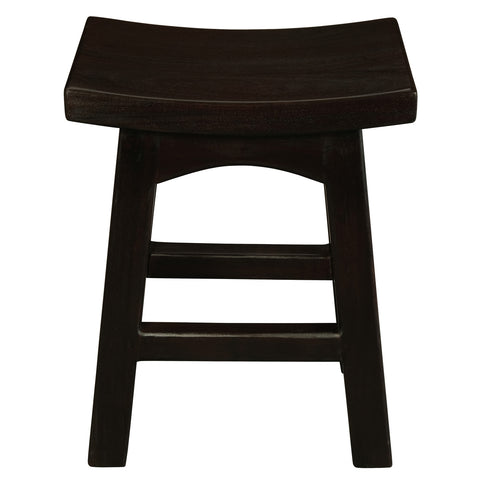 Tokyo Solid Mahogany Timber Footstool