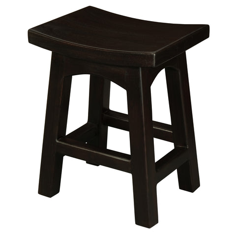 Tokyo Solid Mahogany Timber Footstool