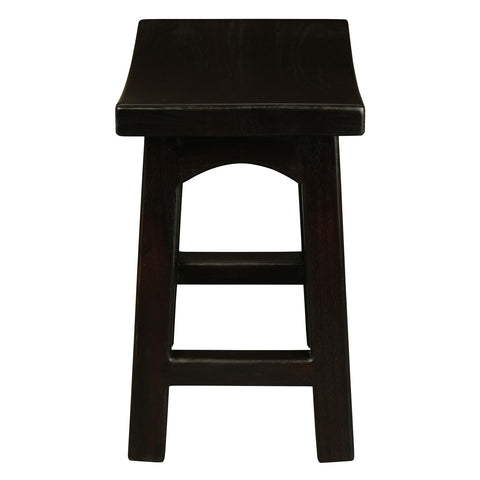 Tokyo Solid Mahogany Timber Footstool