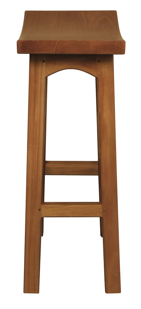 Tokyo Solid Mahogany Timber Barstool