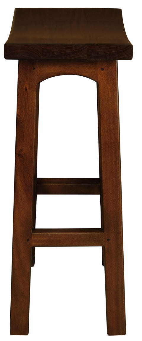 Tokyo Solid Mahogany Timber Barstool