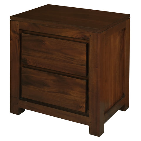 Amsterdam 2 Drawer Bedside Table