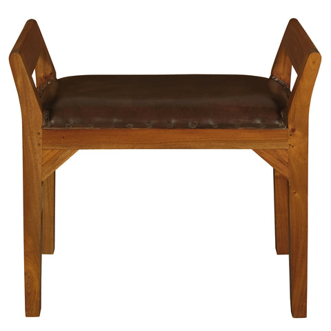 Boston Small Leather Bench