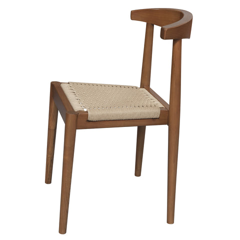 Arden Solid Oak Dining Chair with Papercord