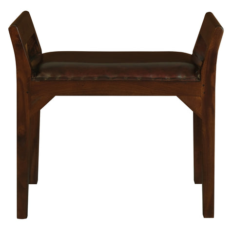 Boston Small Leather Bench
