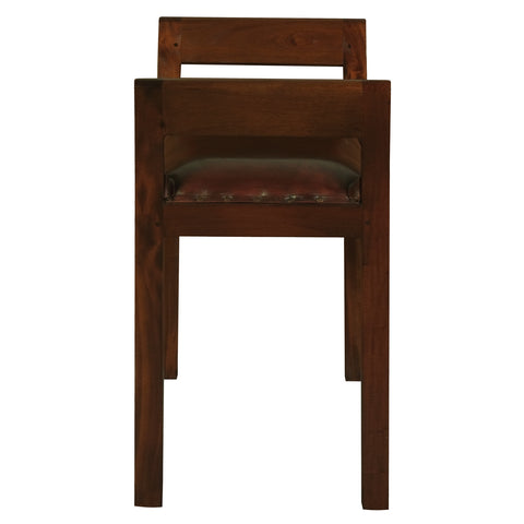 Boston Small Leather Bench