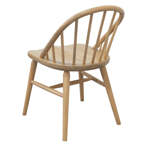 Vera Oak Solid Oak Dining Chair - Set of 2