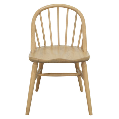 Vera Oak Solid Oak Dining Chair - Set of 2