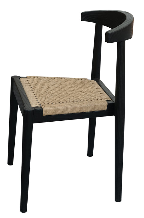 Arden Solid Oak Dining Chair with Papercord