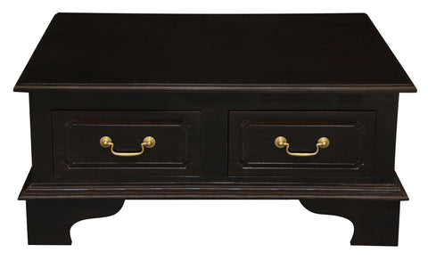 Tasmania 4 Drawer Coffee Table (Chocolate)