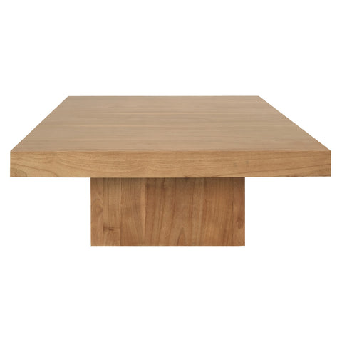 Hudson Solid Mindi Coffee Table (Natural)