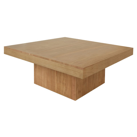 Hudson Solid Mindi Coffee Table (Natural)