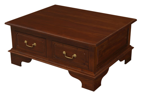 Tasmania 4 Drawer Coffee Table (Mahogany)