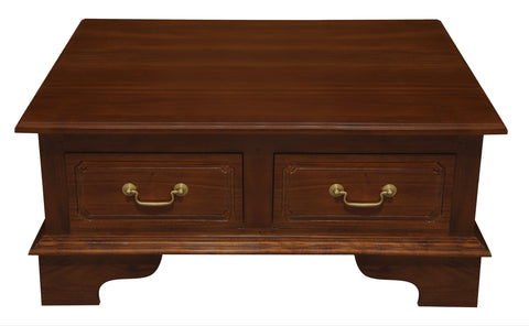 Tasmania 4 Drawer Coffee Table (Mahogany)