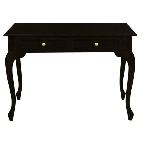 Queen Anne 2 Drawer Desk