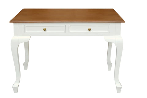 Queen Anne 2 Drawer Desk