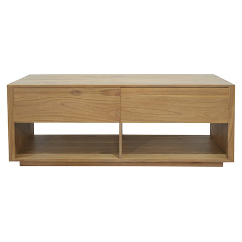 Oscar 2 Drawer Entertainment Unit (Natural)