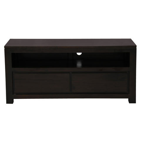 Amsterdam 2 Drawer Entertainment Unit (Chocolate)