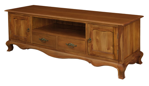 French Provincial 2 Door 2 Drawer Entertainment Unit