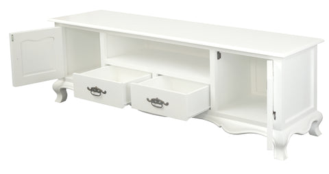 French Provincial 2 Door 2 Drawer Entertainment Unit