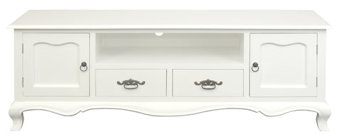 French Provincial 2 Door 2 Drawer Entertainment Unit