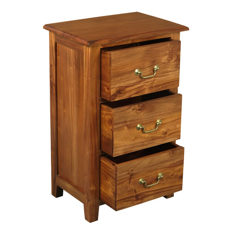 Tasmania 3 Drawer Lamp Table