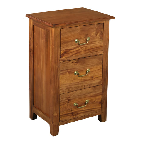 Tasmania 3 Drawer Lamp Table