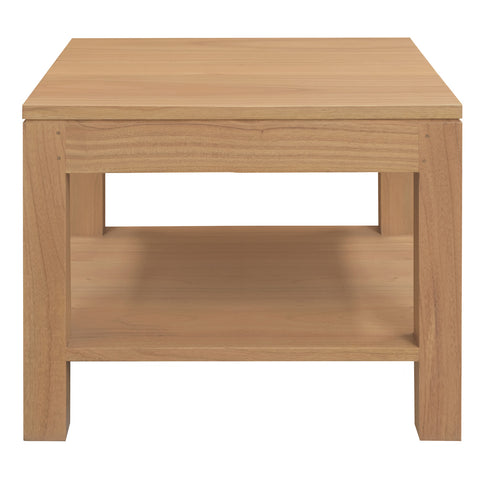 Amsterdam Solid Mindi Timber Lamp Table 60 x 60cm