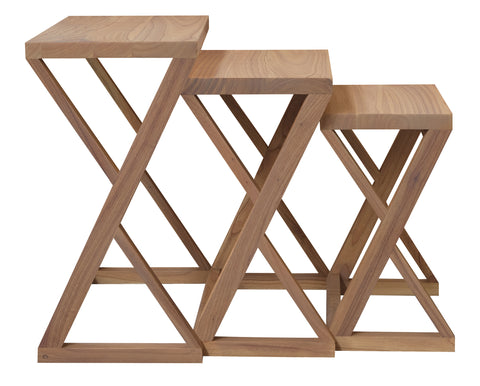 Manhattan Solid Mindi Nest of Table - Set of 3