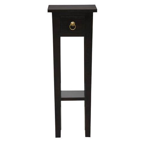 Tasmania 1 Drawer Plant Stand (Chocolate)