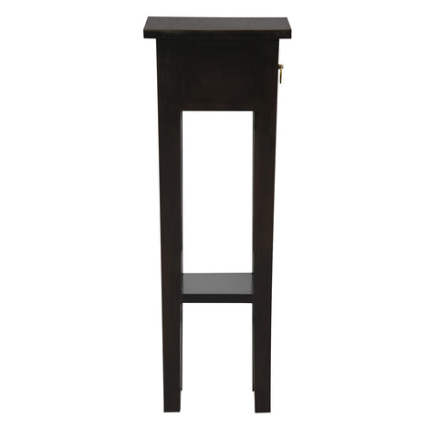 Tasmania 1 Drawer Plant Stand (Chocolate)