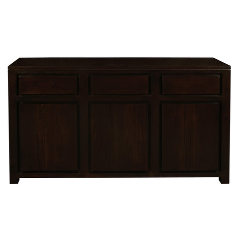 Amsterdam 3 Door 3 Drawer Buffet (Chocolate)