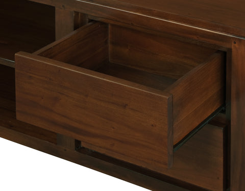 Amsterdam 4 Drawer Entertainment Unit (Mahogany)