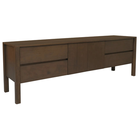 Adelle 2 Door 4 Drawer Entertainment Unit (Walnut)