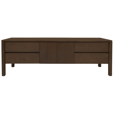 Adelle 2 Door 4 Drawer Entertainment Unit (Walnut)
