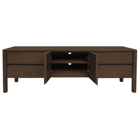Adelle 2 Door 4 Drawer Entertainment Unit (Walnut)