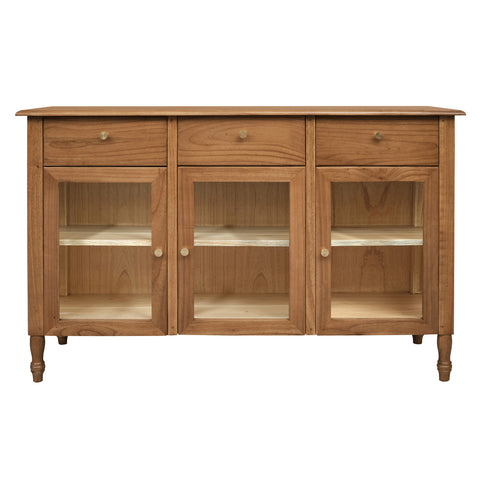 Winston 3 Door 3 Drawer Buffet (Almond)