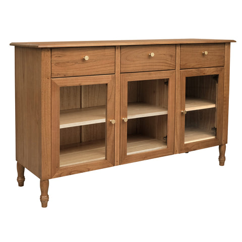 Winston 3 Door 3 Drawer Buffet (Almond)